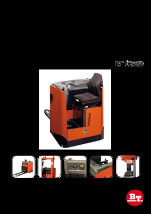 Elektryczne wózki paletowe z siedziskiem BT LRE 200 