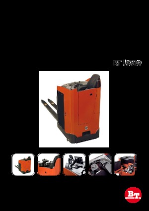 Elektryczne wózki paletowe z siedziskiem BT LRE 300 