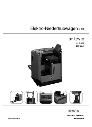 Elektryczne wózki paletowe z siedziskiem BT LRE 200 