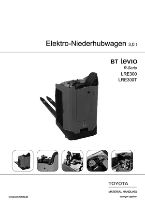 Elektryczne wózki paletowe z siedziskiem BT LRE 300 