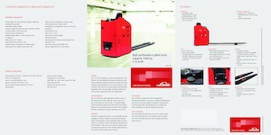 Elektryczne wózki paletowe z siedziskiem Linde T33R-HP