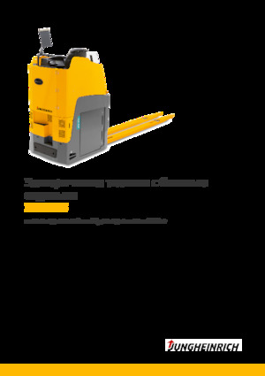 Elektryczne wózki paletowe z siedziskiem Jungheinrich ESE 533