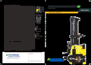 Wózki wysokiego składowania Hyundai 23 BRP-9