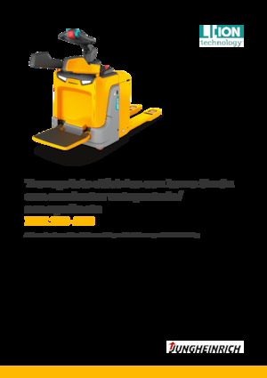 Elektryczne wózki paletowe platformowe Jungheinrich ERE 230