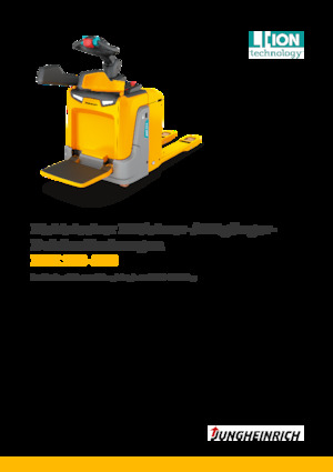 Elektryczne wózki paletowe platformowe Jungheinrich ERE 230