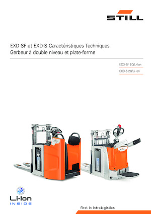Wózki paletowe elektryczne Still EXD-SF 20