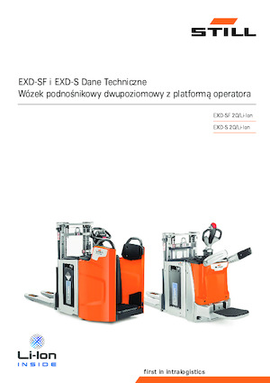 Wózki paletowe elektryczne Still EXD-SF 20
