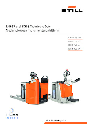 Wózek paletowy ręczny Still EXH-SF 20