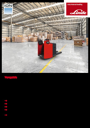 Elektryczne wózki paletowe platformowe Linde T20FP