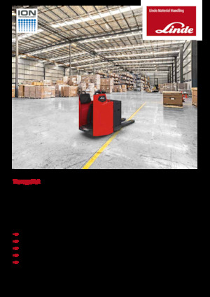 Elektryczne wózki paletowe platformowe Linde T20FP