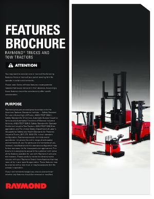 Elektryczne wózki paletowe platformowe RAYMOND 8410