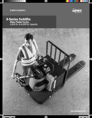 Wózki widłowe elektryczne Doosan B30ER-9 