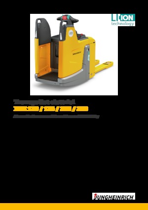 Elektryczne wózki paletowe platformowe Jungheinrich ERE 120