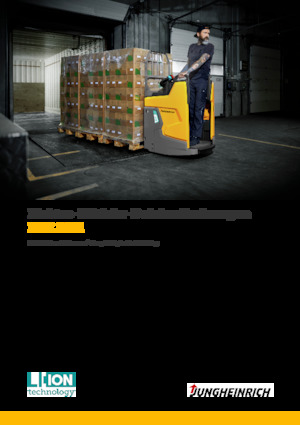 Elektryczne wózki paletowe platformowe Jungheinrich ERE 225i