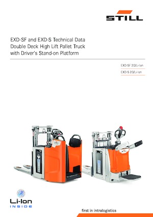 Wózki paletowe elektryczne Still EXD-SF 20