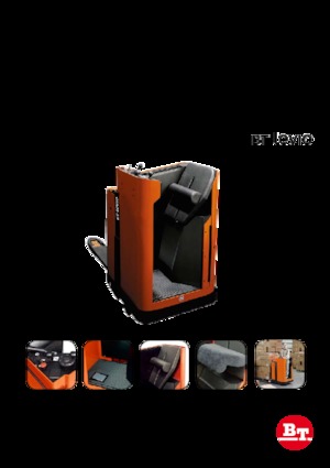 Elektryczne wózki paletowe platformowe BT LSE 200 