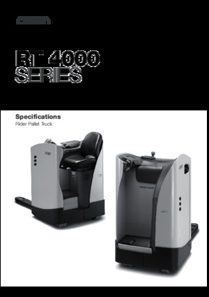 Elektryczne wózki paletowe platformowe Crown RT 4020-2.0