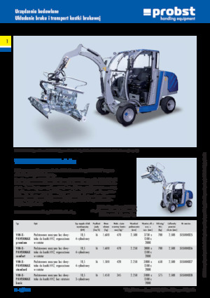 Maszyny do układania kostki brukowej Probst VM-X-PAVERMAX comfort