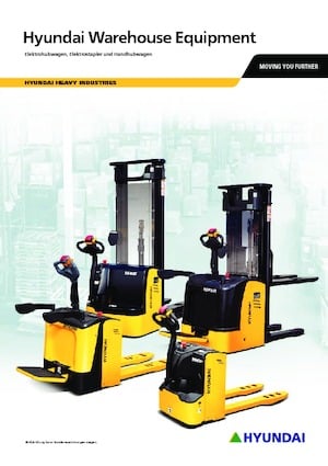 Wózki paletowe elektryczne Hyundai 15 ES