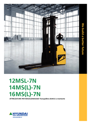 Wózki paletowe elektryczne Hyundai 16 MS 7 N