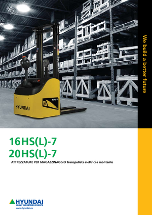 Wózki paletowe elektryczne Hyundai 20 HSL 7