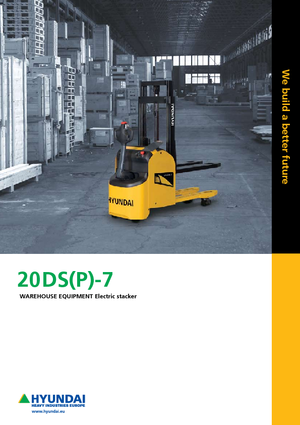Wózki paletowe elektryczne Hyundai 20 DS 7