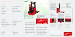 Wózki paletowe elektryczne Linde D06 