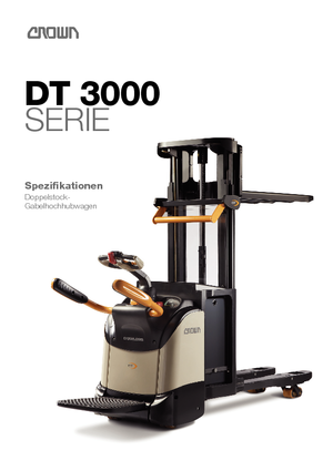 Wózki paletowe elektryczne Crown DT 3040-2.0 TL