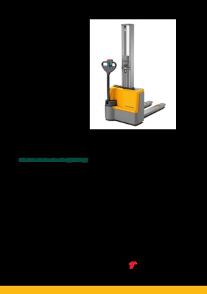 Wózki paletowe elektryczne Jungheinrich EJC M10b E