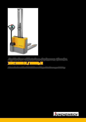 Wózki paletowe elektryczne Jungheinrich EJC M10b E