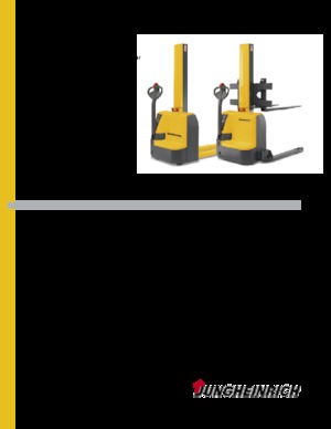 Wózki paletowe elektryczne Jungheinrich EMC B10