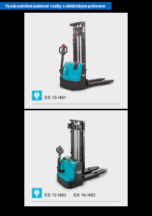 Wózki paletowe elektryczne Baoli ES 16-N02