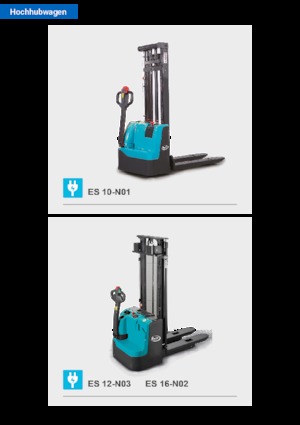 Wózki paletowe elektryczne Baoli ES 16-N02