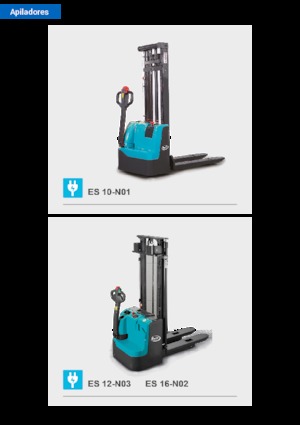 Wózki paletowe elektryczne Baoli ES 16-N02