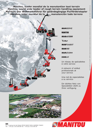 Wózki paletowe elektryczne Manitou ES 509 GPF