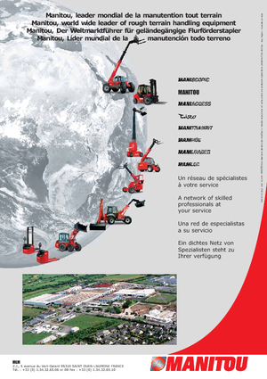Wózki paletowe elektryczne Manitou ES 820 FR