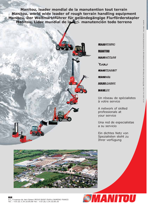 Wózki paletowe elektryczne Manitou ES 820 FR