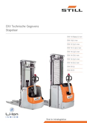 Wózki paletowe elektryczne Still EXV 14 C