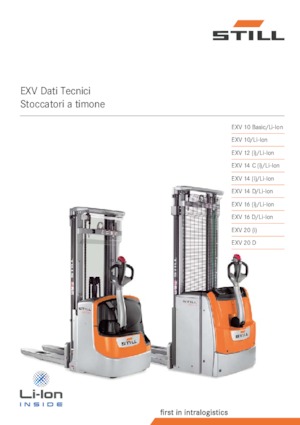 Wózki paletowe elektryczne Still EXV 14 D