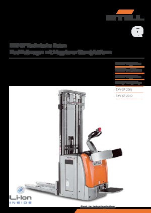 Wózki paletowe elektryczne Still EXV-SF 16i