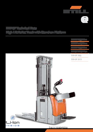 Wózki paletowe elektryczne Still EXV-SF 16i