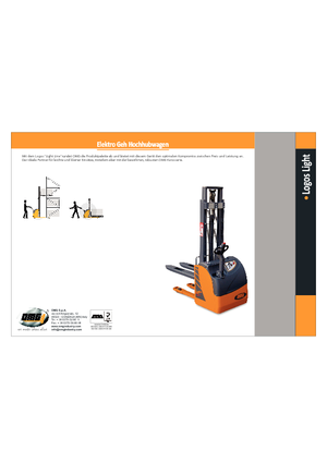 Wózki paletowe elektryczne OMG Logos Light