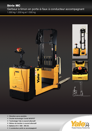Wózki paletowe elektryczne Yale MC10