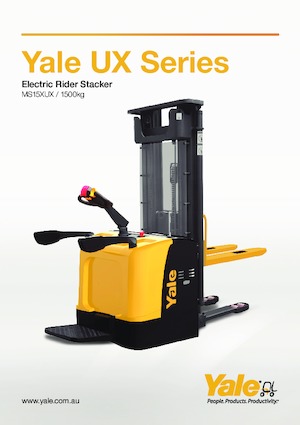 Wózki paletowe elektryczne Yale MS15XUX
