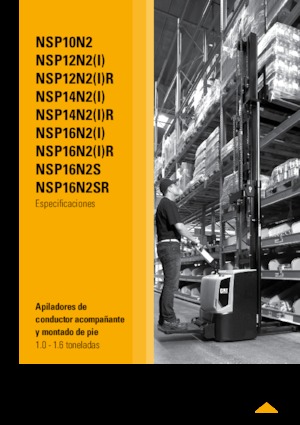 Wózki paletowe elektryczne Caterpillar NSP16N2
