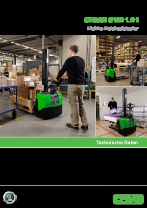 Wózki paletowe elektryczne Cesab S 110 S