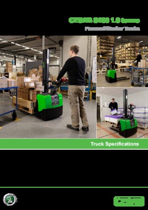 Wózki paletowe elektryczne Cesab S 110 S