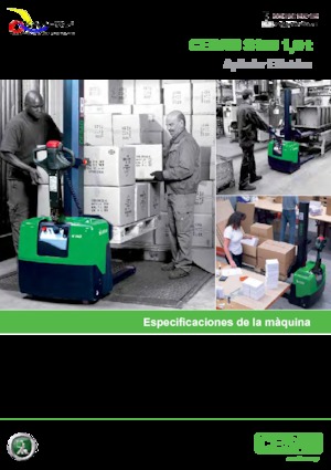 Wózki paletowe elektryczne Cesab S 110 S