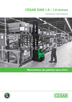 Wózki paletowe elektryczne Cesab S 212 L