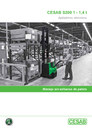 Wózki paletowe elektryczne Cesab S 212 L